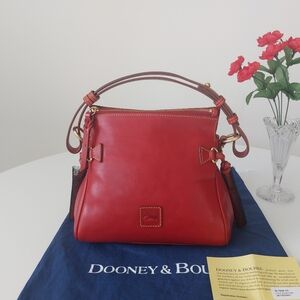 Dooney & Bourke Florentine Leather Tassel Shoulder Bag